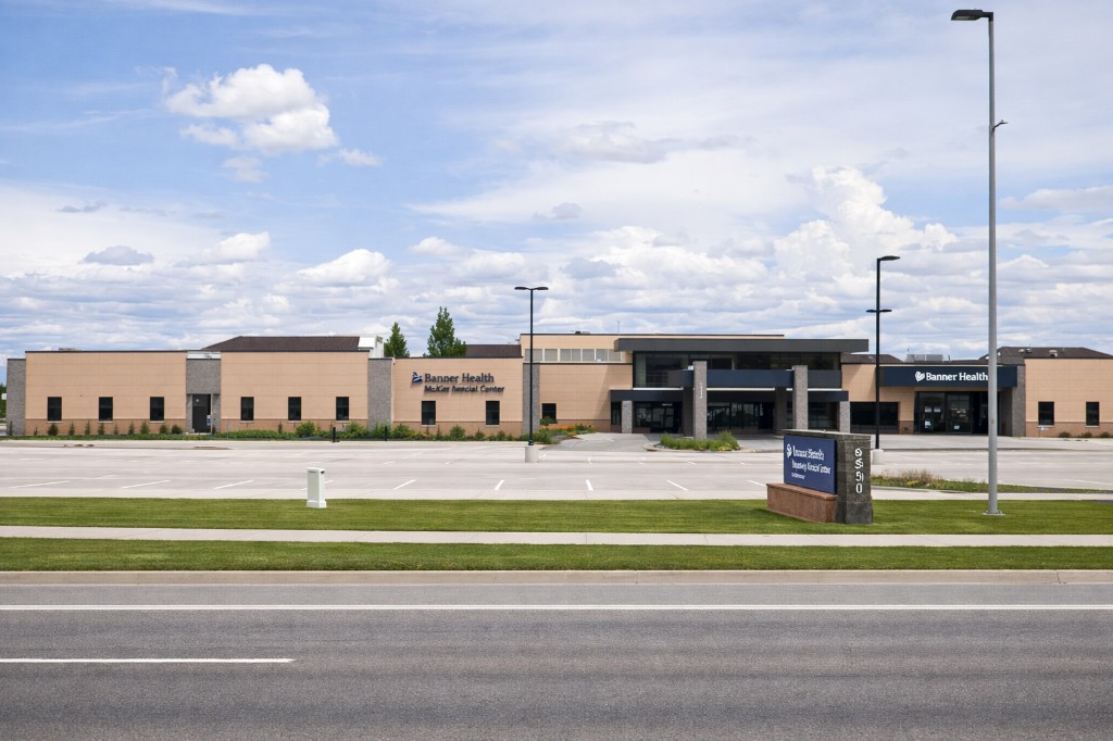 Healthcare building exterior